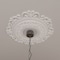 Ekena Millwork Orrington Ceiling Medallion (Fits Canopies up to 6 1/4"), 22"OD x 6 1/4"ID x 1 3/4"P, Primed White CM22OR - alternate 8